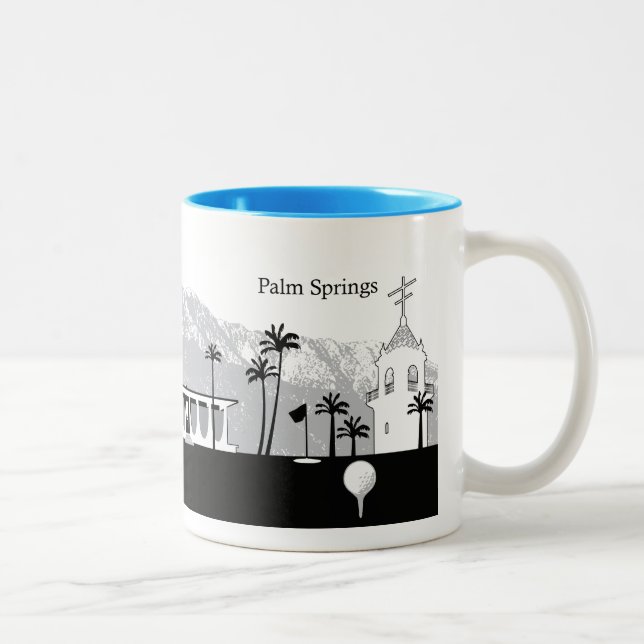 Palm Springs Souvenir Tasse (Rechts)