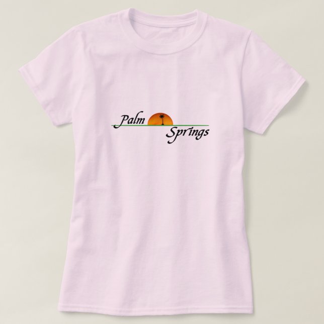 Palm Springs T-Shirt (Design vorne)