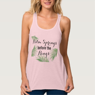 Palm Springs vor den Rings Tank Top