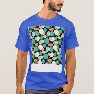 Palm Stones Seamless Pattern Beach Kiesel T-Shirt