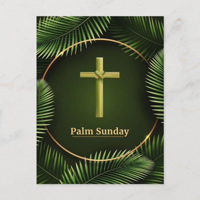 Palm Sunday Feiertagspostkarte (Vorderseite)
