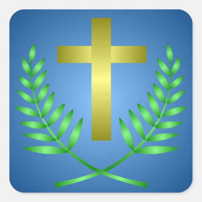 Palm Sunday Oaster Sticker (Vorderseite)