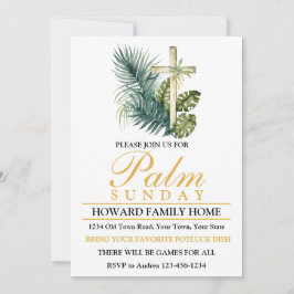 Palm Sunday Party Einladung