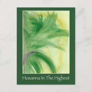 Palm Sunday Postcard Postkarte