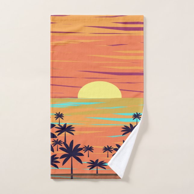 PALM SUNSET HANDTUCH (Handtuch)