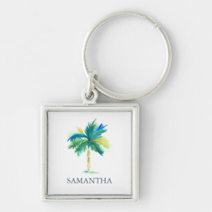Palm Tree Anpassbare Schlüsselanhänger Personalisi