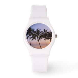 Palm tree armbanduhr