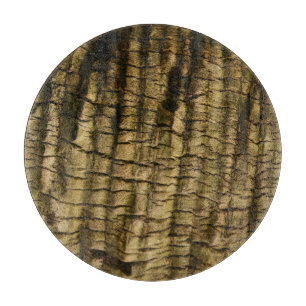 Palm Tree Bark Schneidebrett