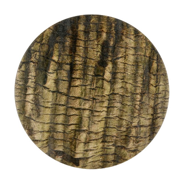 Palm Tree Bark Schneidebrett (Vorderseite)