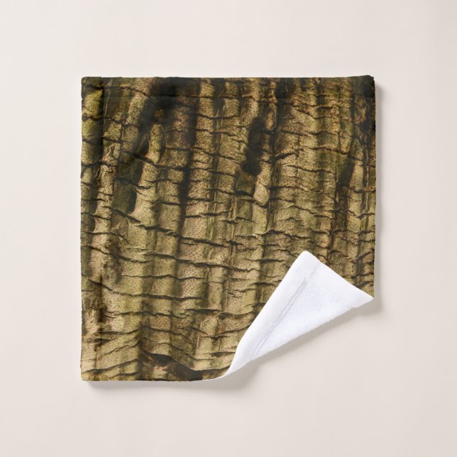 Palm Tree Bark Waschlappen (Waschlappen)
