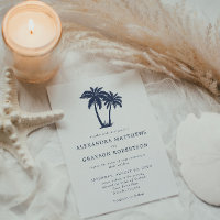 Palm Tree Beach Coastal Hochzeit