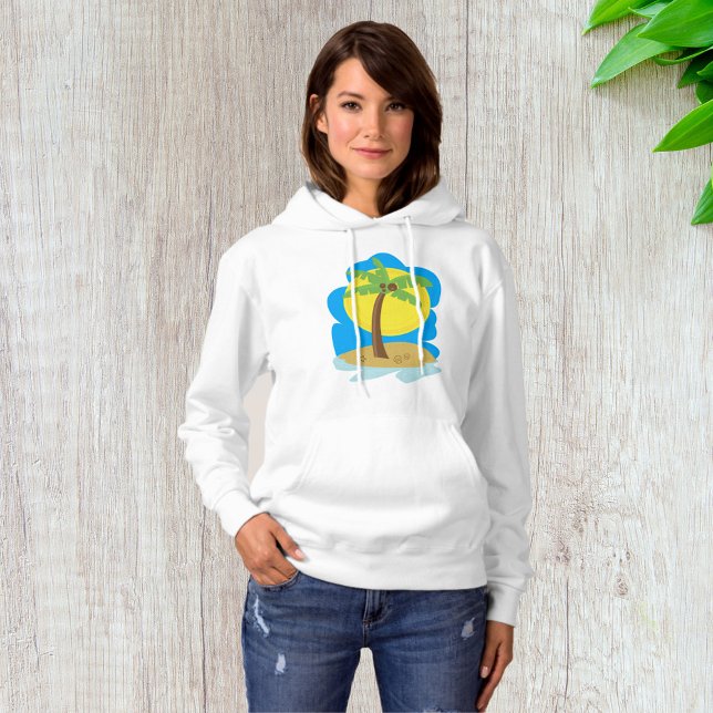 Palm Tree Beach Hoodie (Von Creator hochgeladen)