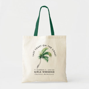 Palm Tree Beach Mädchen-Wochenende Junggesellinnen Tragetasche