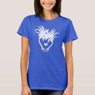Palm Tree Beach Wedding T-Shirt