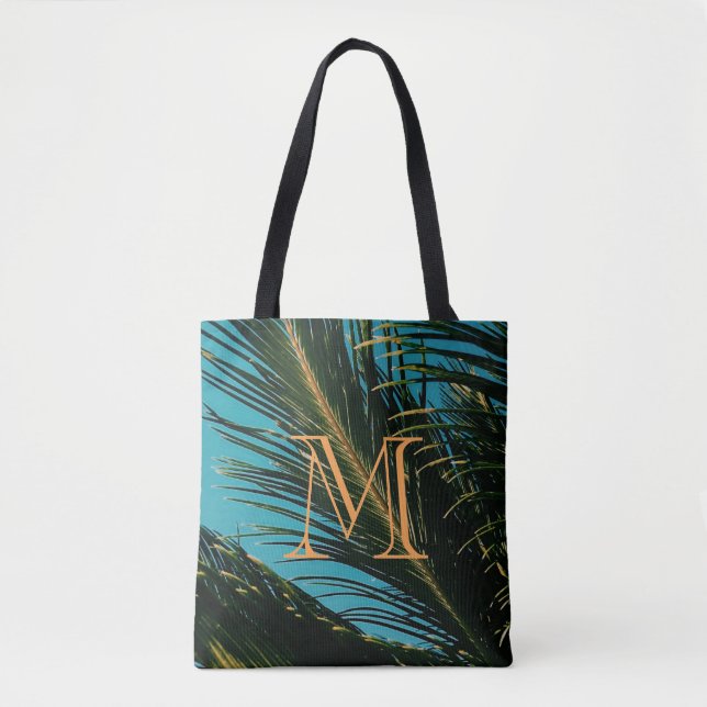 Palm Tree Blätter M Tote Bag (Vorderseite)
