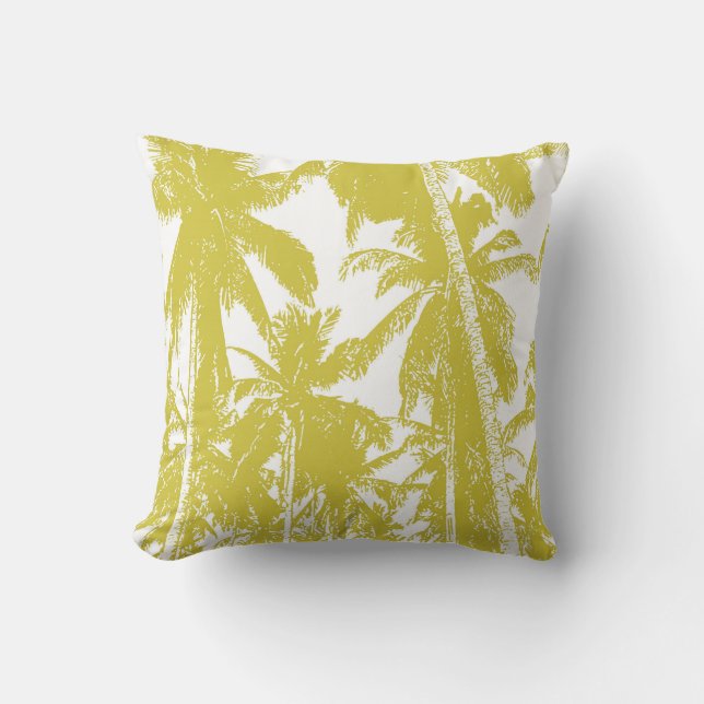 Palm Tree Design Kissen (Vorderseite)