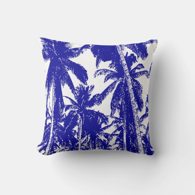 Palm Tree Design Kissen (Vorderseite)