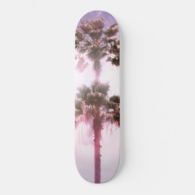 Palm Tree Duo #1 #wall #art Skateboard (Vorderseite)