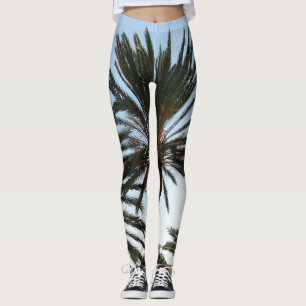 Palm Tree Foto Legging Leggings