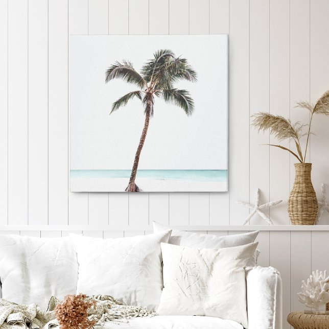 Palm Tree Foto Tropical Coastal Sommer Leinwand (Von Creator hochgeladen)