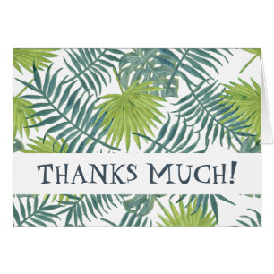 Palm Tree Fronds malen hawaiisch