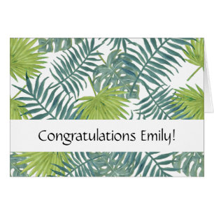 Palm Tree Fronds malen hawaiisch