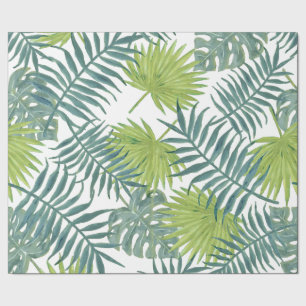 Palm Tree Fronds malen hawaiisch Geschenkpapier