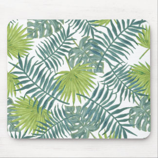Palm Tree Fronds malen hawaiisch Mousepad