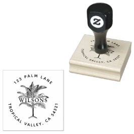 Palm Tree Gummistempel