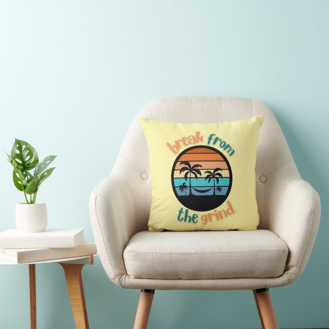 Palm Tree Hammock BFTG Pillow Kissen (Stuhl )
