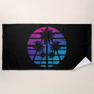 Palm Tree Hawaiian Beach Sommerurlaub Strandtuch