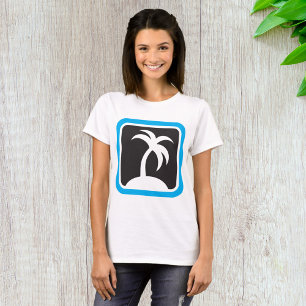 Palm Tree Icon T-Shirt