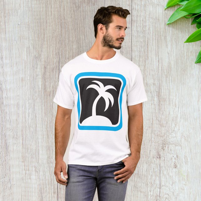 Palm Tree Icon T-Shirt (Von Creator hochgeladen)