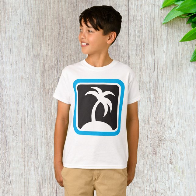 Palm Tree Icon T-Shirt (Von Creator hochgeladen)
