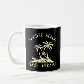 Palm Tree Island Pacific Beach San Diego Kaffeetasse