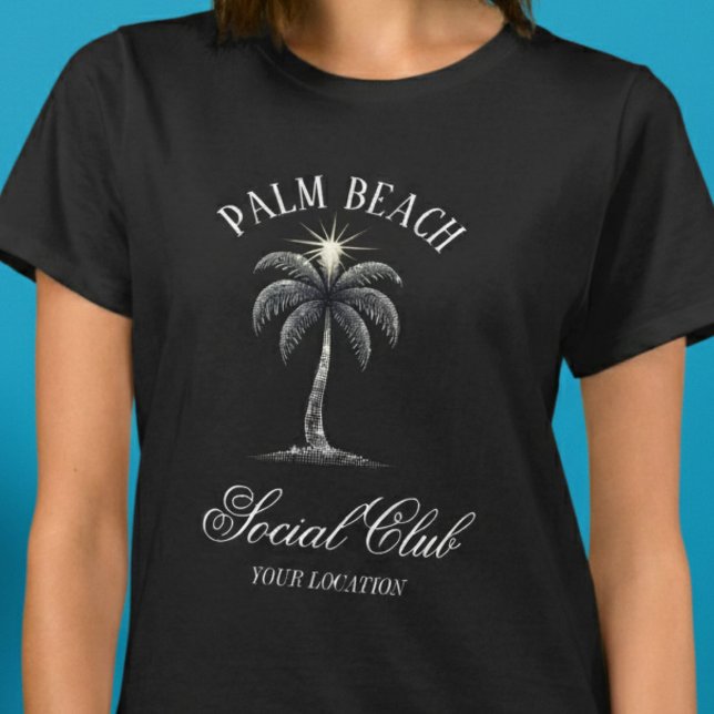 Palm Tree Junggeselinnen-Abschied T - Shirt (Von Creator hochgeladen)