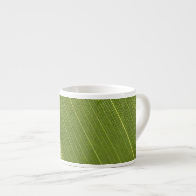 Palm Tree Leaf Espressotasse (Vorderseite Rechts)