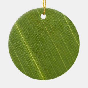 Palm Tree Leaf Keramikornament
