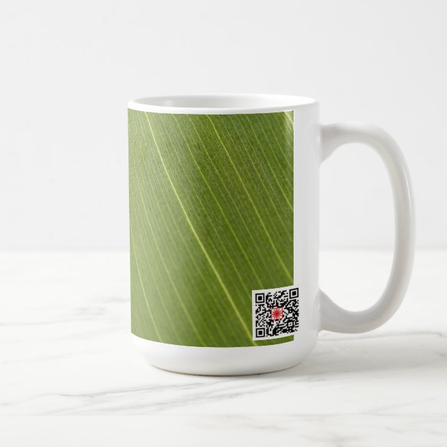 Palm Tree Leaf Tasse (Rechts)