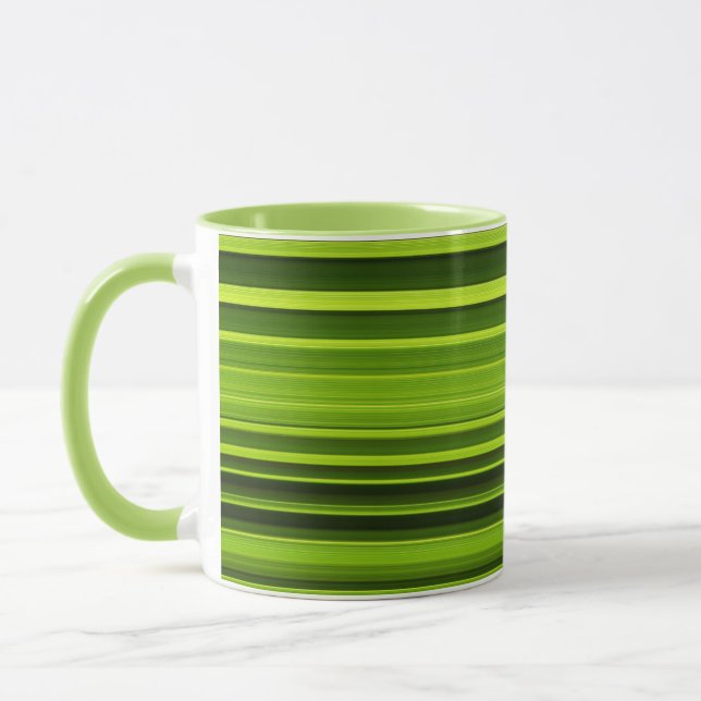 Palm Tree Leaf Textur Tasse (Links)