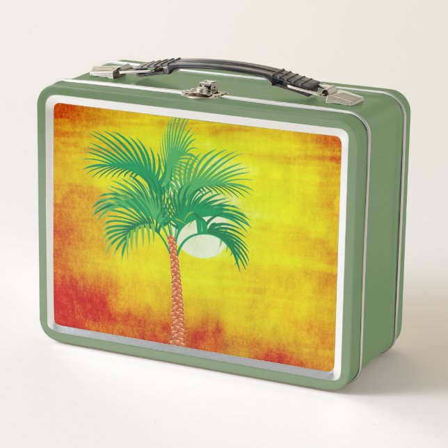 Palm Tree Lunch Box (Vorderseite)