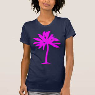 Palm Tree - magenta T-Shirt