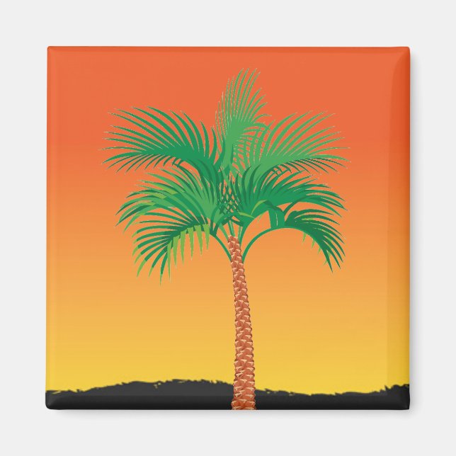 Palm Tree Magnet (Vorne)