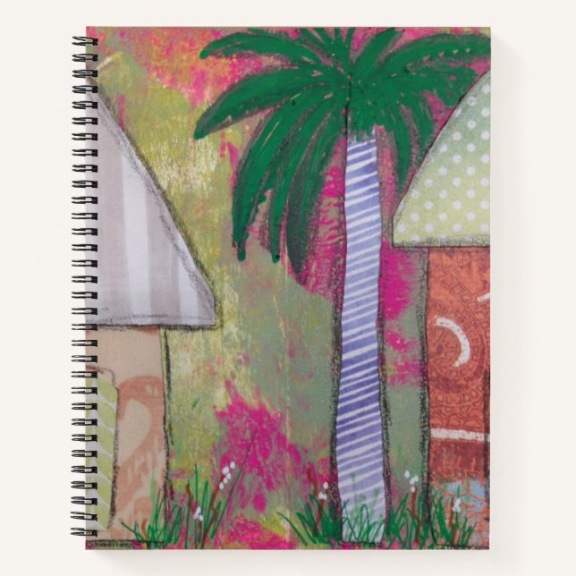 Palm Tree Notizbuch (Vorderseite)