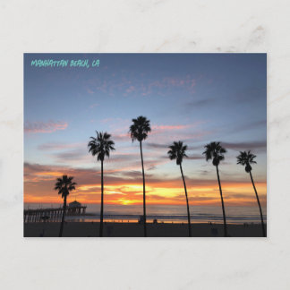 Palm Tree Party - 🤩 Manhattan Beach Postkarte