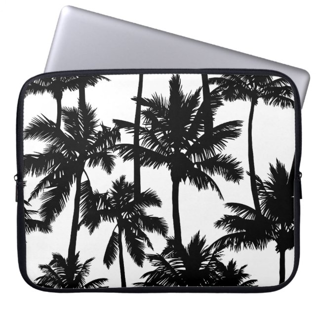 Palm Tree Pattern Laptopschutzhülle (Vorderseite)