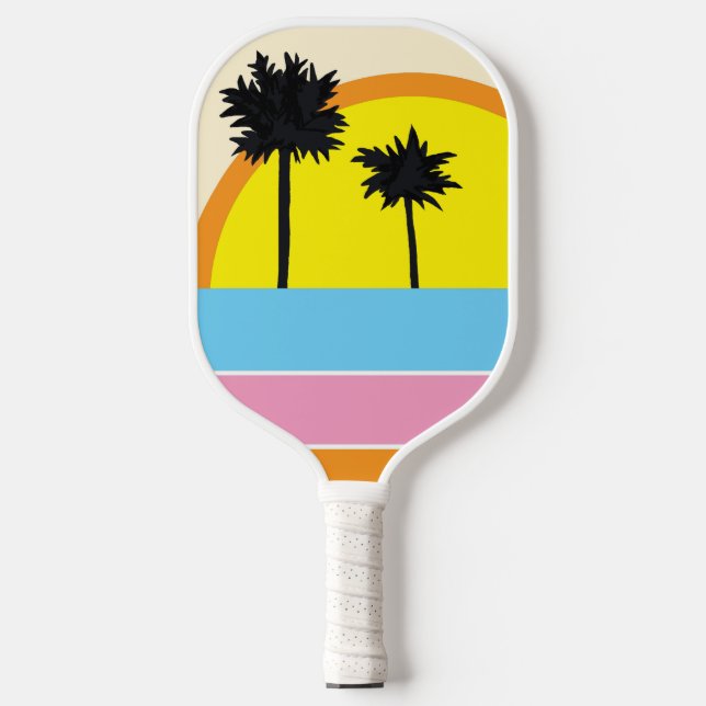 Palm Tree Pickleball Schläger (Vorderseite)