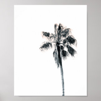Palm Tree Poster | Rosa 8x10