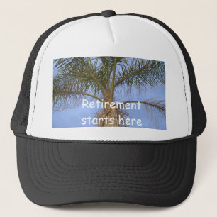 Palm Tree Retirement Truckerkappe