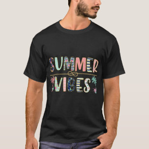 Palm Tree Retro Vintag Tropical Beach Summer Vibe T-Shirt